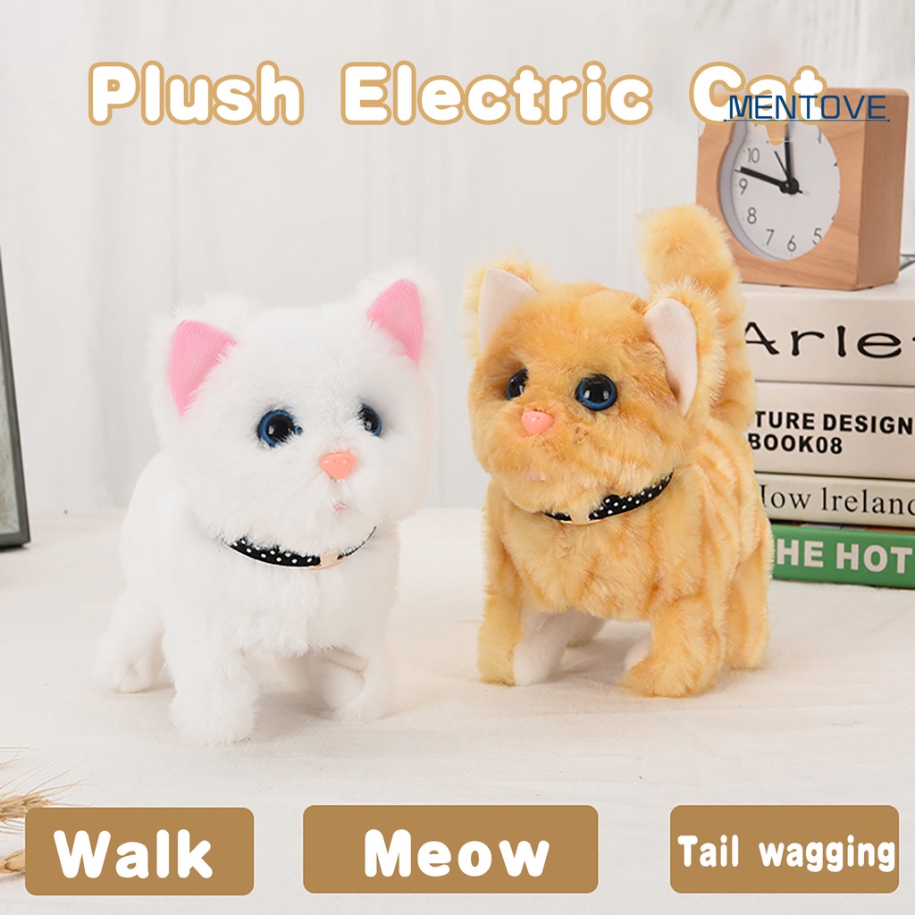 [MT] Đồ Chơi Mèo Bông Điện Tử Có Khả Năng Nhận Thức Tốt Tương Tác Với Bé