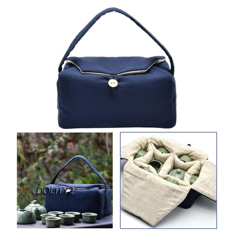 Bộ 2 Túi Vải Đựng Trà Có Thể Tái Sử Dụng Tiện Lợi