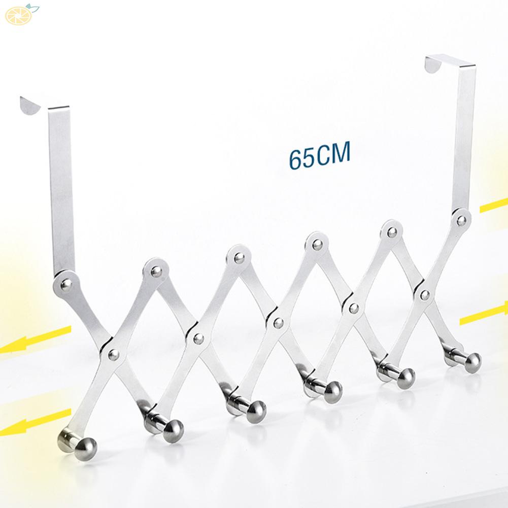 【VARSTR】Door Hook 1 Pc 12-56cm Length Adjustable Expandable For Hanging Towels