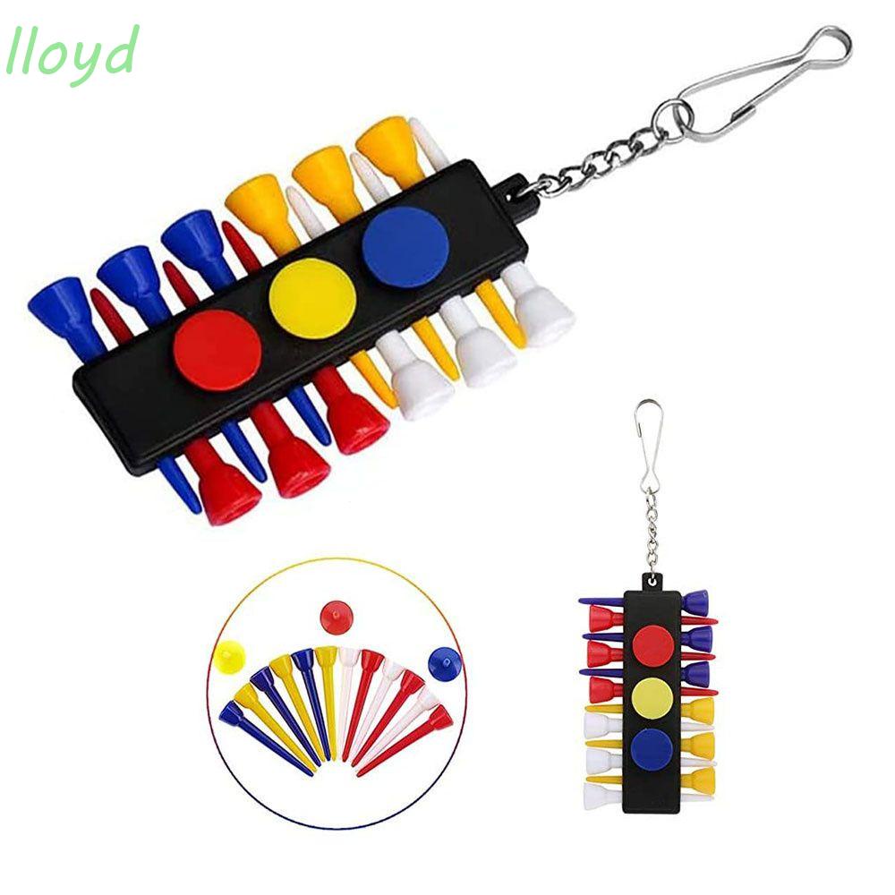 Giá Đỡ Đánh Dấu Vị Trí Bóng Golf Husband Golf Lovers 3 12 Tees Bằng Nhựa Màu Đen Tiện Lợi