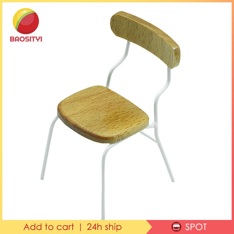 [Baosity 1] Nội Thất Phòng Khách Búp Bê Bằng Gỗ 1: 12