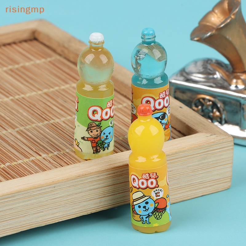 Set 10 Chai Nước Mini Tỉ Lệ 1 / 12 Dùng Trang Trí Nhà Búp Bê