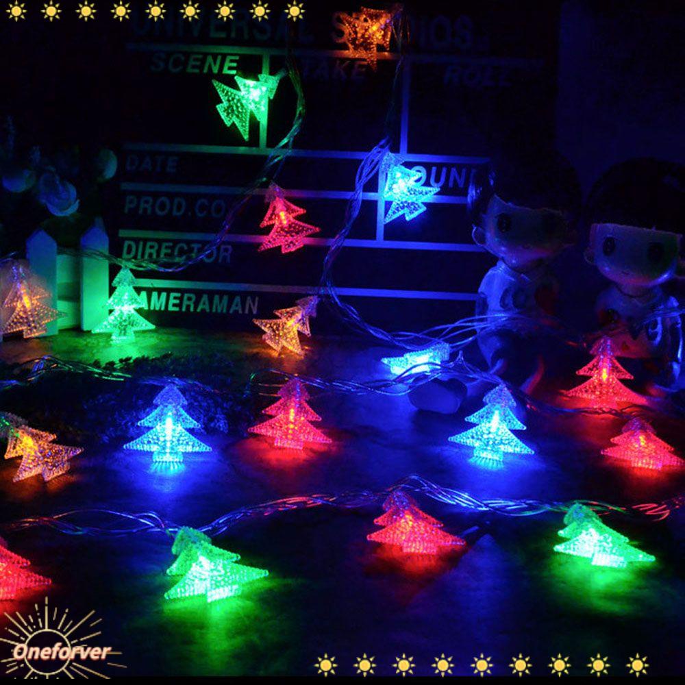 Dây Đèn Led 2.5M Hình Cây Thông Noel Trang Trí Nhà Cửa