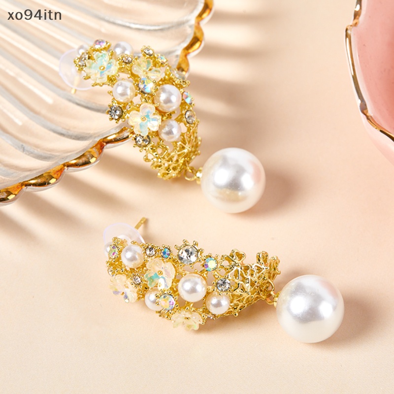 1 Đôi Bông Tai Ngọc Trai Thời Trang Thanh Lịch Dành Cho Nữ