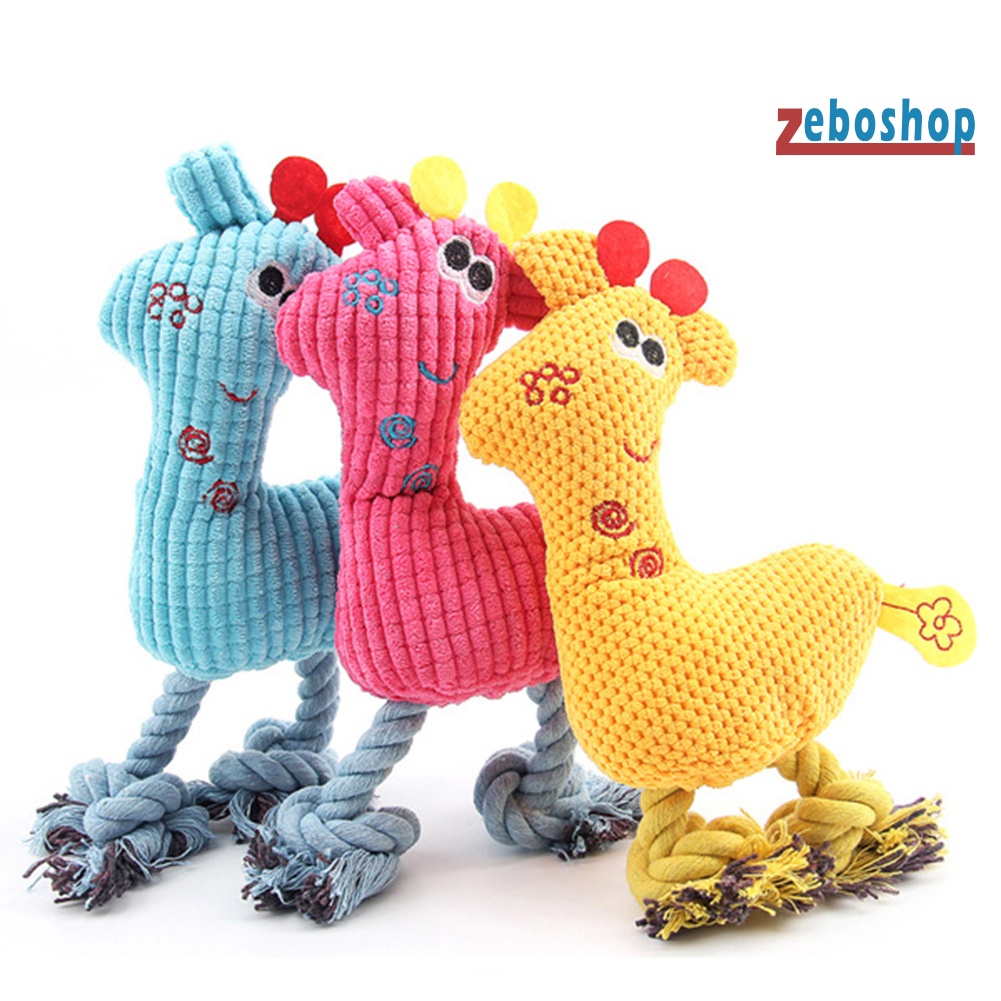 Đồ Chơi Hươu Nhồi Bông Có Âm Thanh Vui Nhộn Cho Thú Cưng