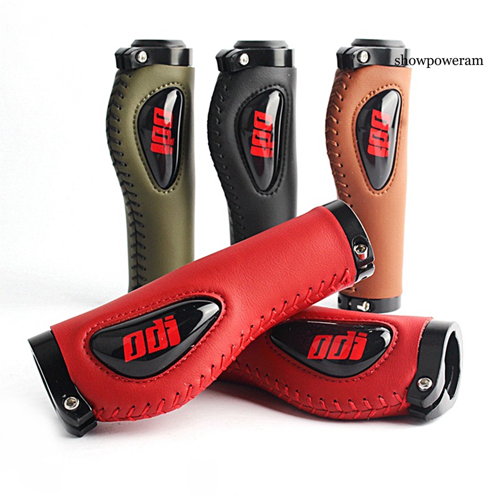 Set 2 Vỏ Bọc Tay Lái Xe Đạp Leo Núi Chất Liệu Giả Da