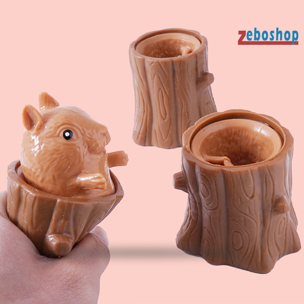 Đồ Chơi Bóp Giảm Căng Thẳng Bằng Silicone Hình Chú Sóc