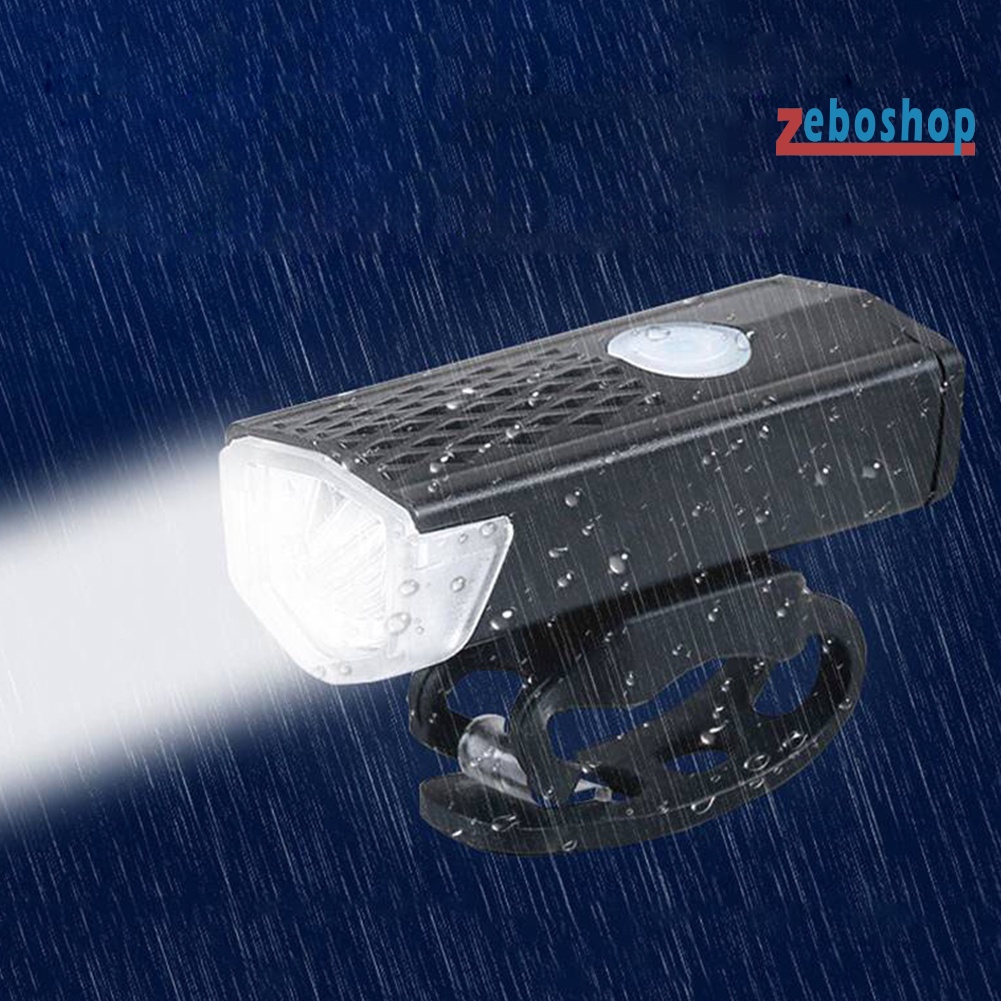 Đèn LED USB An Toàn Xoay 360 Độ Gắn Phía Trước Xe Đạp