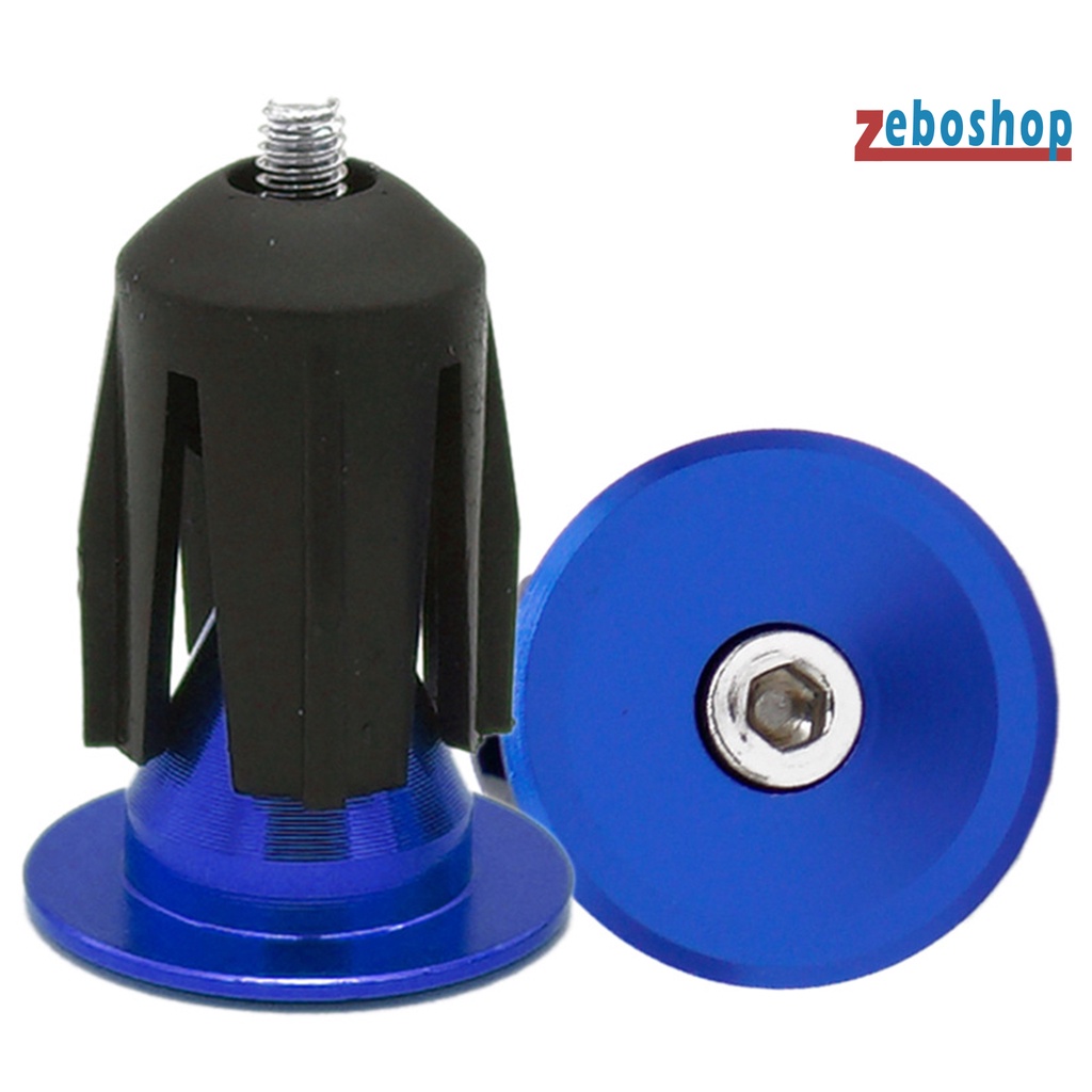 Bộ 2 Nút Gắn Tay Lái Xe Đạp Bằng Hợp Kim Nhôm Gọn Nhẹ Chống Mòn / Bụi Bẩn Tiện Dụng