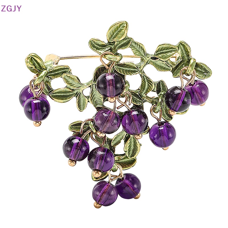 Ghim Cài Áo Hình Trái Cây Bằng Hợp Kim Sáng Tạo Cho Phù Dâu Mới