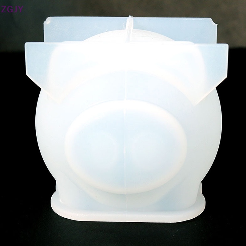 Khuôn Silicone Làm Đồ Trang Trí Thủ Công Hình Chú Heo Đáng Yêu Mới
