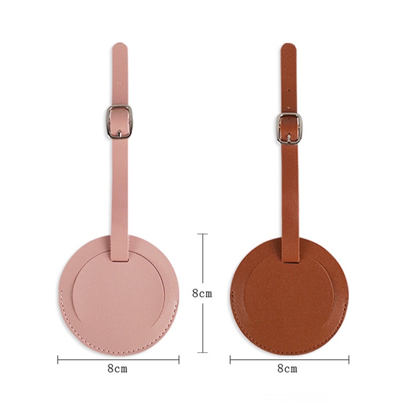 1 Thẻ Đánh Dấu Ghi Tên Hành Lý Màu Trơn