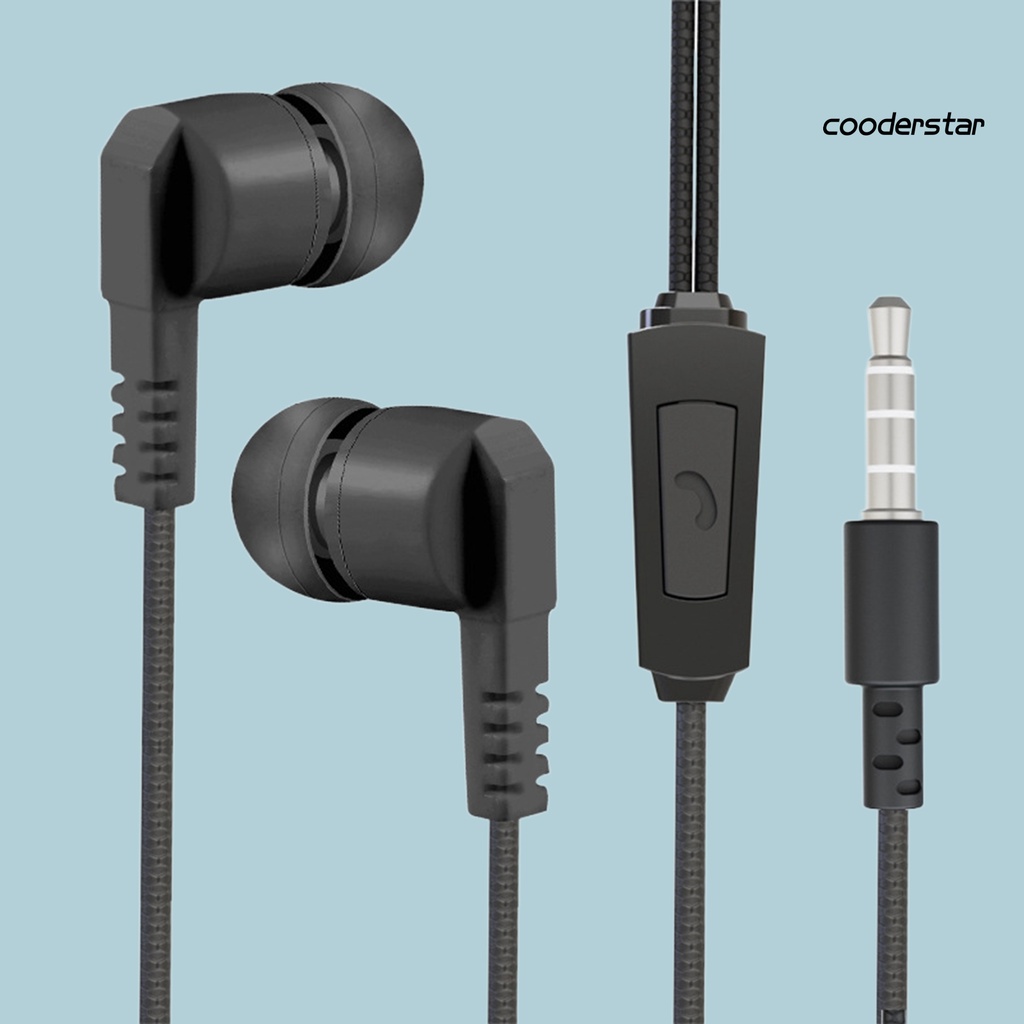 (Coood) Tai Nghe Nhét Tai Có Dây Độ Trung Thực Cao 3.5mm Kèm Mic Cho Thể Thao
