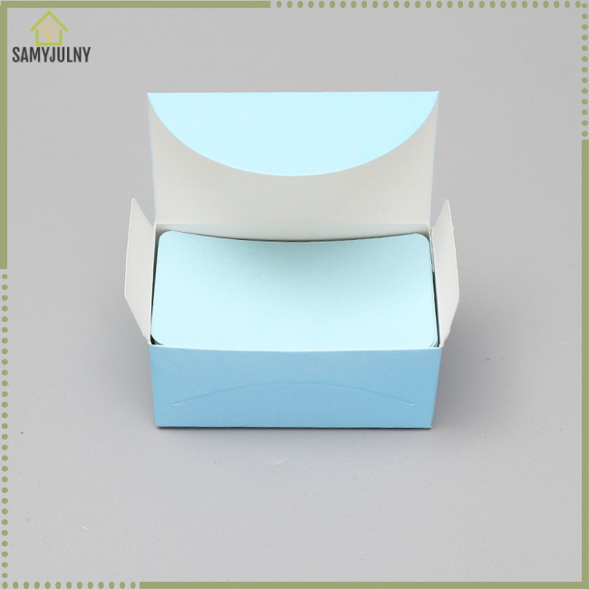 Hộp 100 Thẻ Ghi Chú Lời Nhắn Đa Năng Tiện Dụng Cho Gia Đình / Văn Phòng