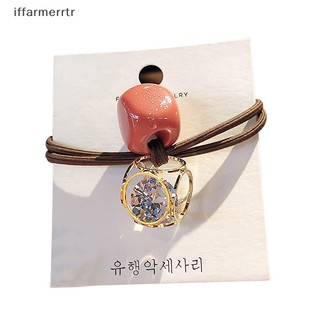 1 Dây Cột Tóc Đính Đá Thời Trang Dành Cho Nữ