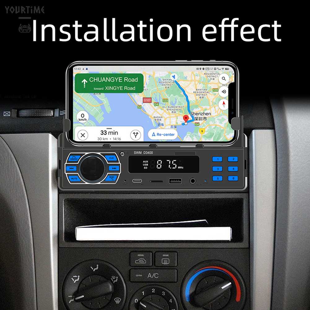 Bộ Điều Khiển Từ Xa Hỗ Trợ Thẻ Âm Thanh Nổi Trên Xe Hơi