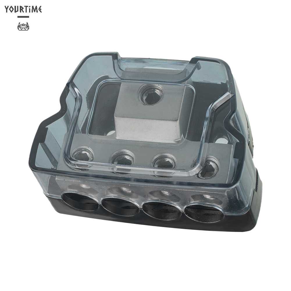 Khối Phân Phối Nguồn 4 Chiều 0GA Vào Tới 4GA Cho Âm Thanh Stereo Trên Xe Hơi