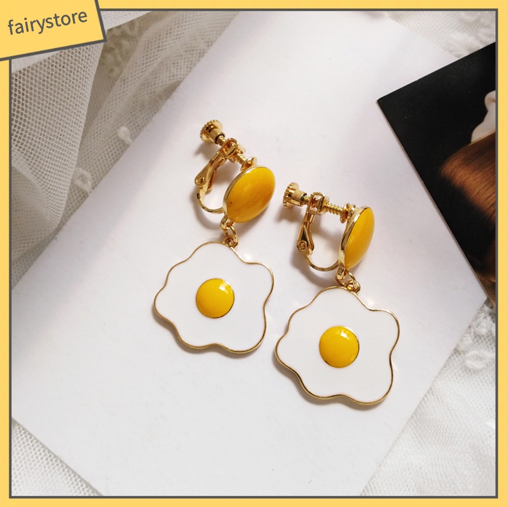 Bông Tai Hình Trứng Thời Trang Dành Cho Nữ