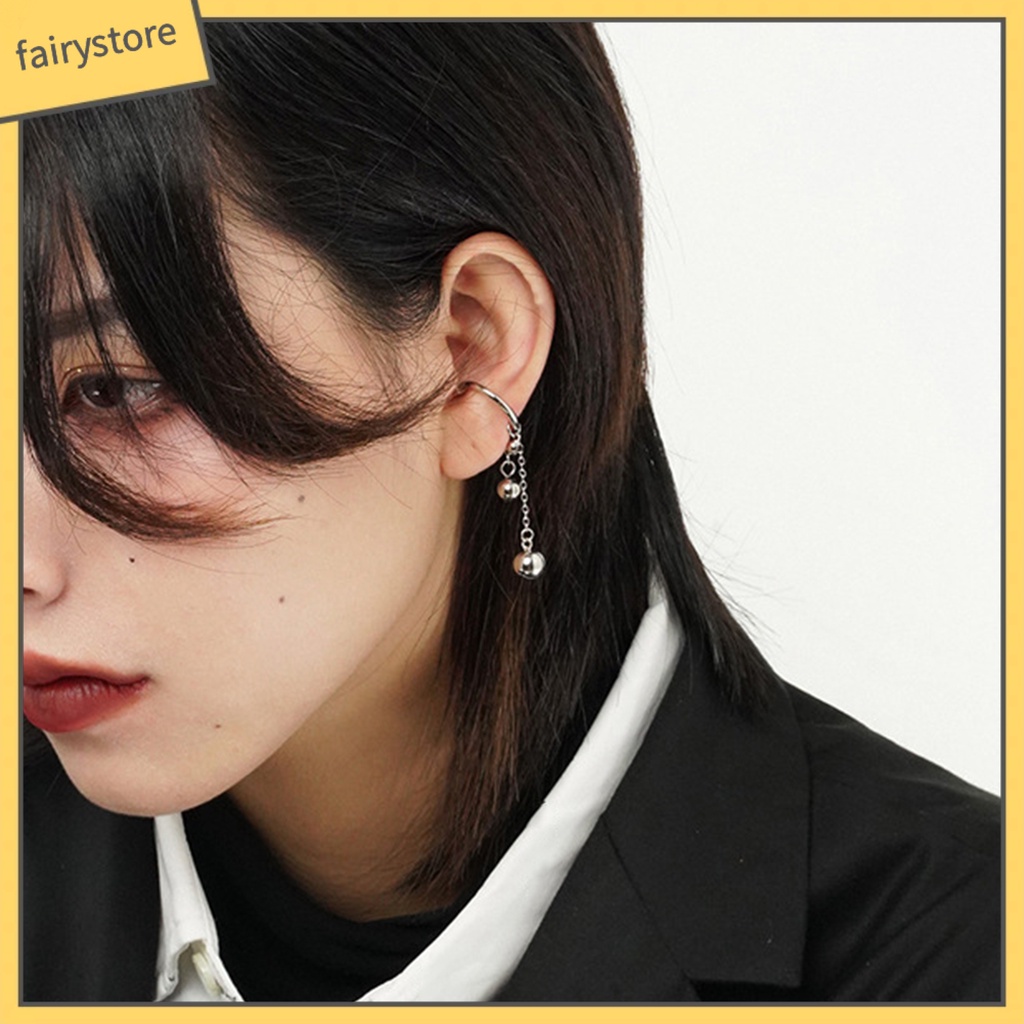 [FRO] 1 Khuyên Tai Kẹp Vành Tai Không Cần Khoan Lỗ Sáng Trang Trí Hình Hành Tinh Nhỏ Dễ Phối Đồ Trang Sức Cho Nữ