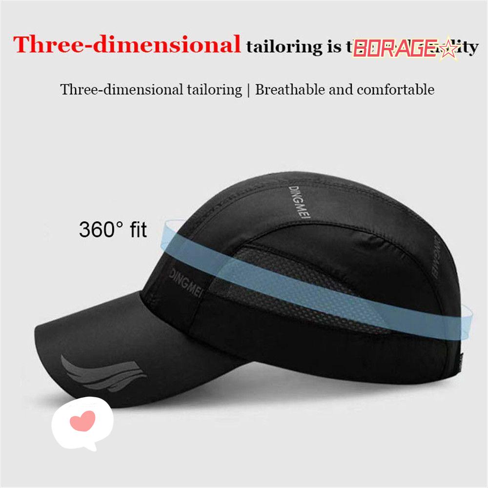 Mũ Lưỡi Trai Chất Liệu Vải Nhanh Khô Tiện Dụng Cho Nam Và Nữ