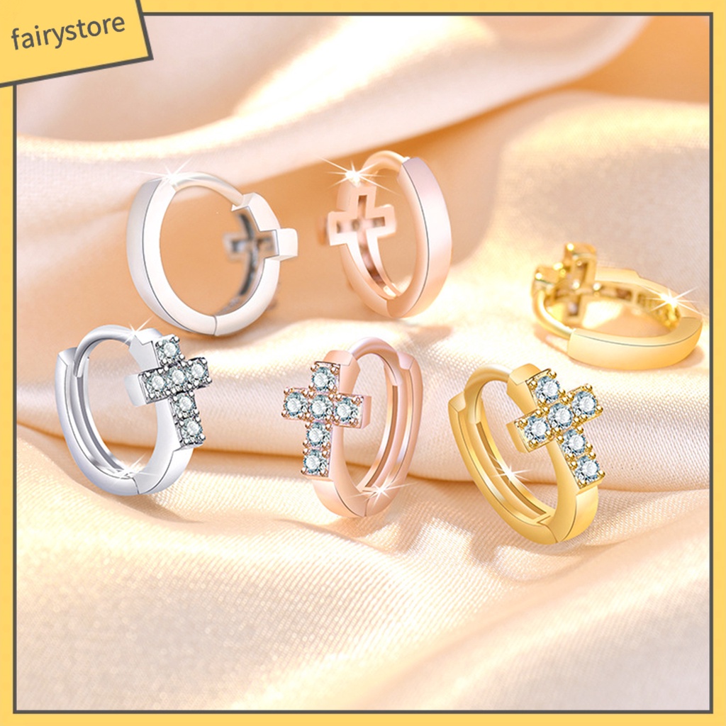 [FRO] 1 Đôi Bông Tai Xỏ Lỗ Xỏ Mắt Di Động Phù Hợp Sử Dụng Hàng Ngày Cho Bạn Gái