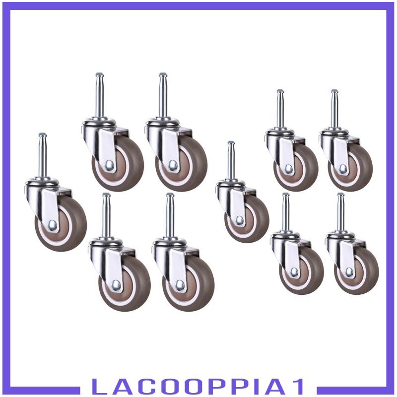 1 [Lacooppia1] Set 5 Bánh Xe Đẩy Nôi Em Bé Không Gây Tiếng Ồn