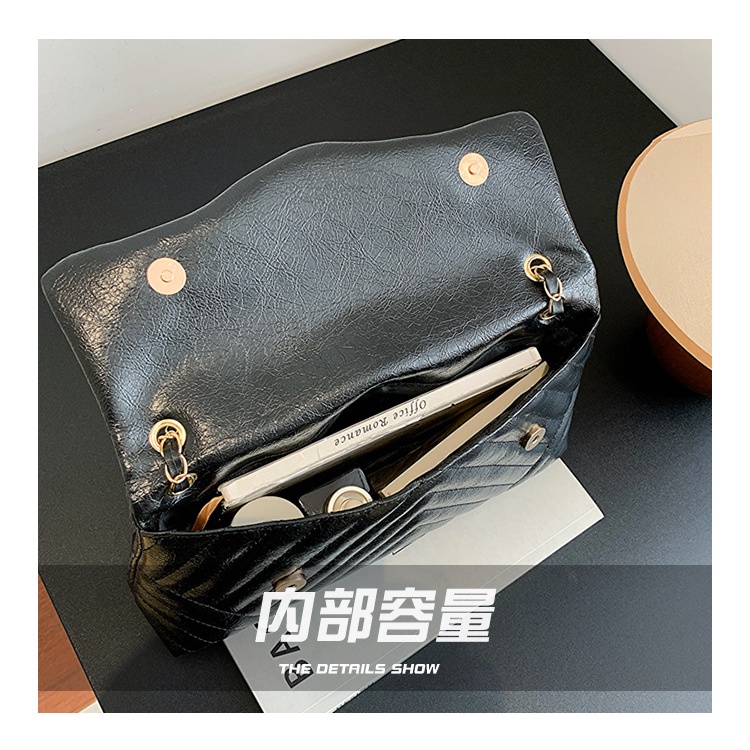 Túi Xách JASMIN NOIR Đeo Chéo Nắp Gập Nhỏ Kẻ Sọc Trực Tuyến Lễ Kỷ Niệm Cho Nữ