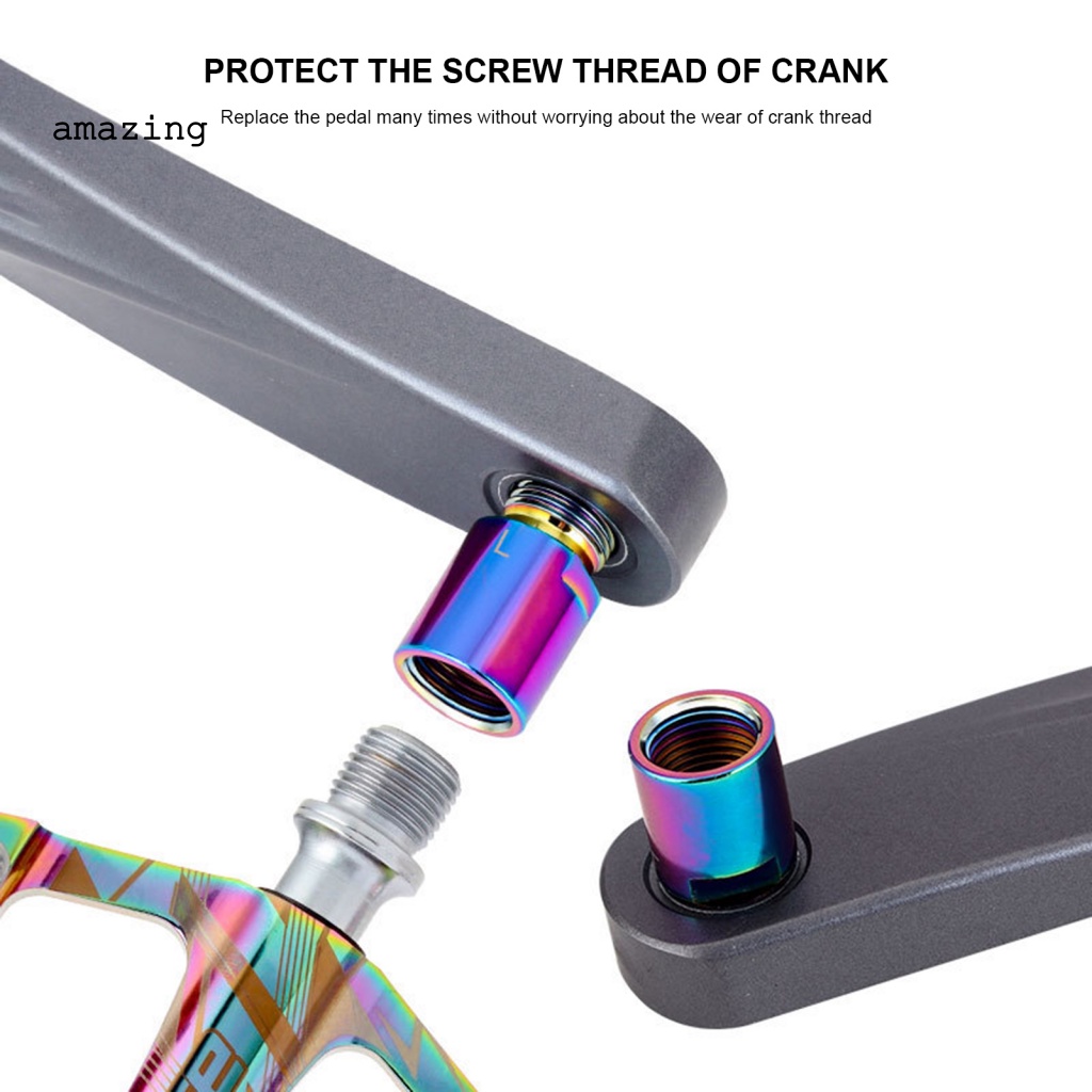 Bộ 2 Miếng Đệm Nối Dài Bàn Đạp Trái Phải Cho Xe Đạp Leo Núi