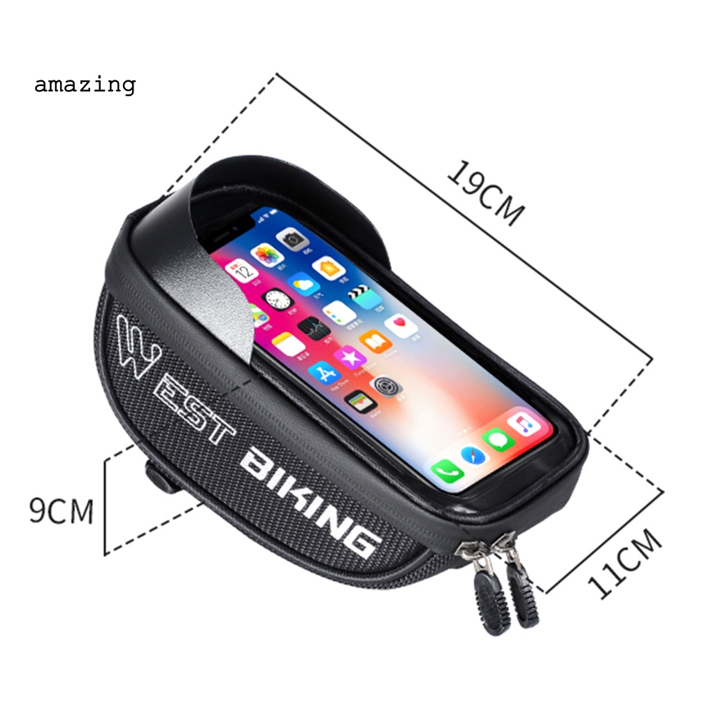 Túi Đựng Điện Thoại Chống Sốc Chống Thấm Nước Thiết Kế Phản Quang Cho Xe Đạp Leo Núi