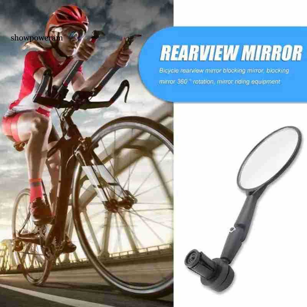 Gương Chiếu Hậu Góc Rộng Phản Quang An Toàn Cho Xe Đạp MTB