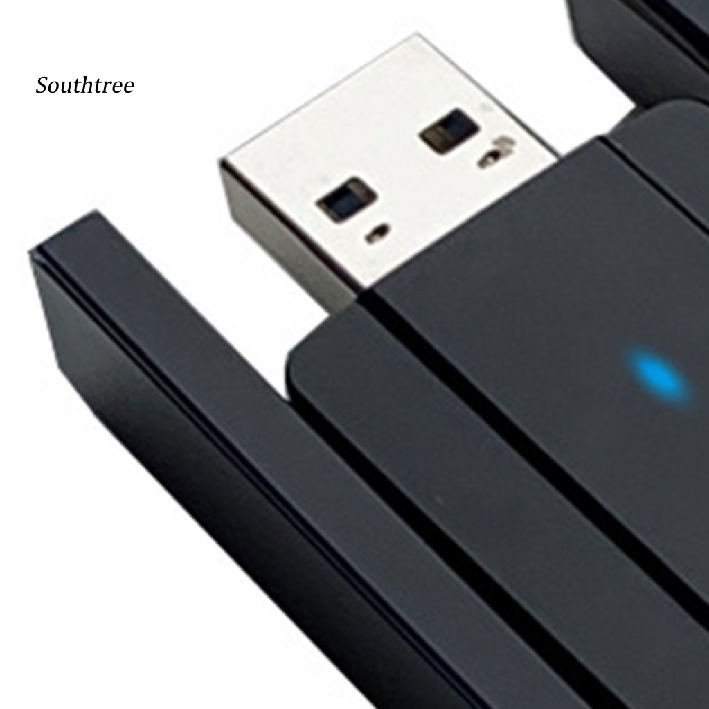 Thẻ Mạng Không Dây Mini AC1200Mbps USB3.0 Tốc Độ Cao Thu Phát Tín Hiệu WiFi Băng Tần Kép Cho Windows