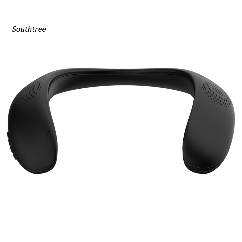 Loa Đeo Cổ Không Dây Bluetooth IPX5 Âm Thanh Nổi Mạnh Mẽ Chống Nước Có Thể Tháo Rời 5.0