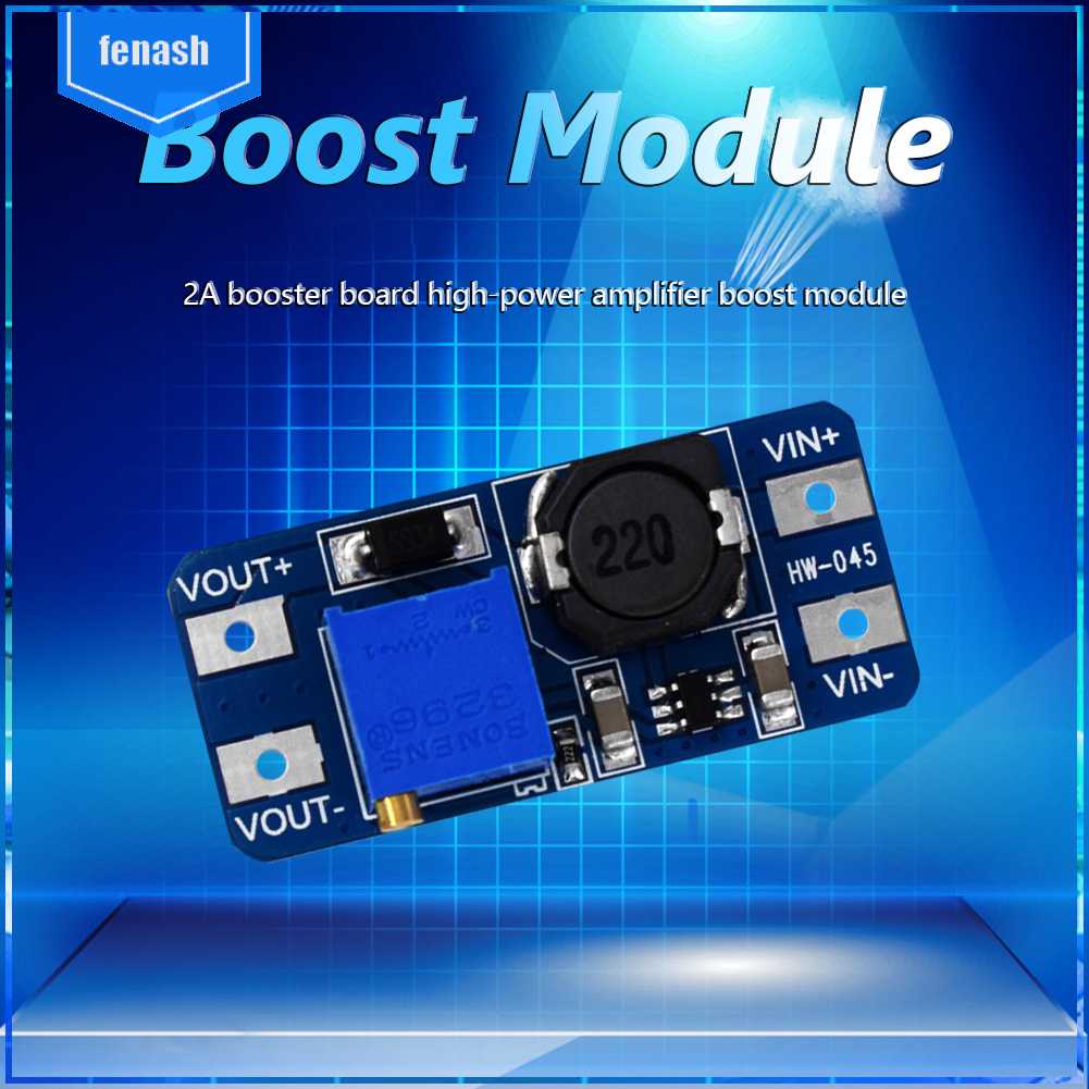 Bảng Mạch Tăng Áp Nguồn Điện HW-045 2V-24V 2A DC