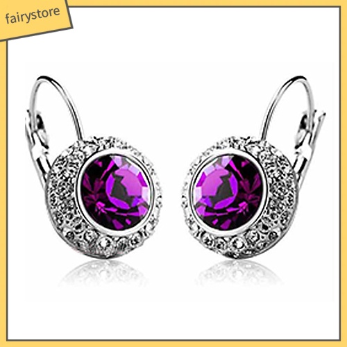 Bông Tai Đính Đá Sang Trọng Dành Cho Nữ