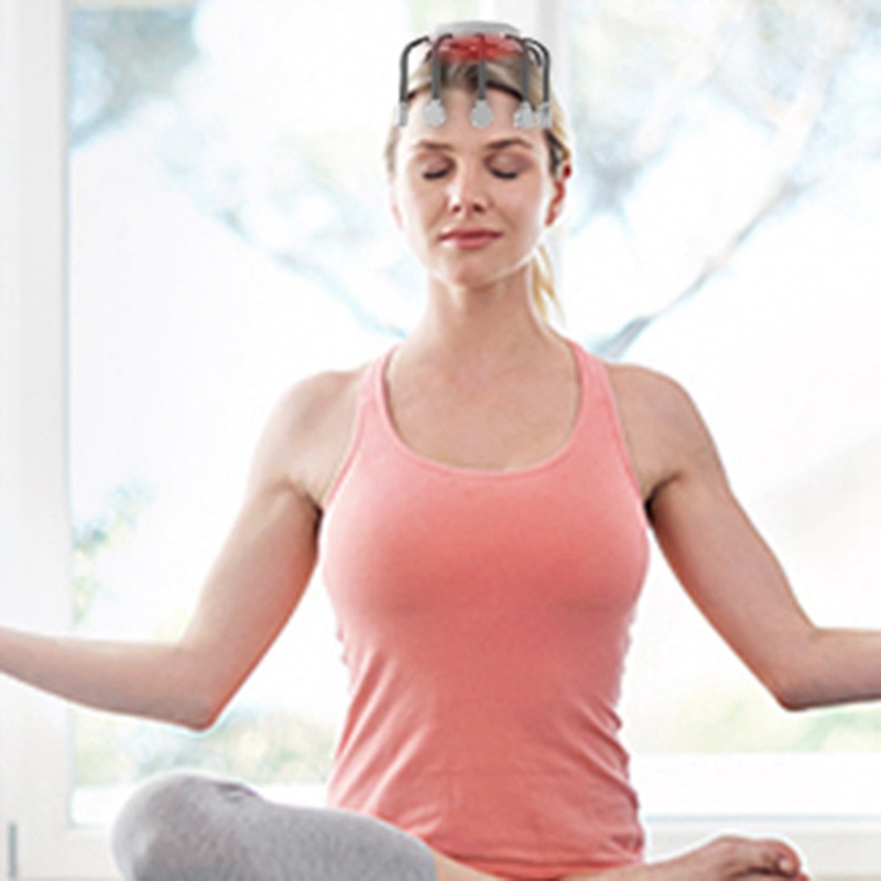 Máy Massage Da Đầu Chạy Điện 5 Chế Độ Rung 14 Chế Độ Rung Giảm Căng Thẳng