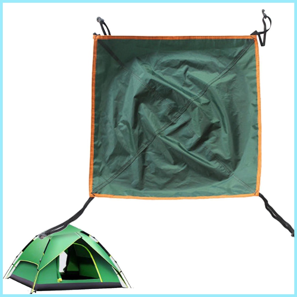 Tấm Bạt Che Mái Hiên 56 * 56CM Gọn Nhẹ Chống Thấm Nước 210T Màu Bạc Tiện Dụng