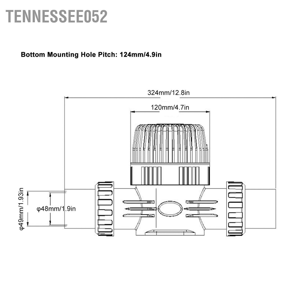 Tennessee052 Hệ thống muối bể bơi 2 bánh răng Tế bào tạo clo điều khiển thông minh cho SPA 100‑240V