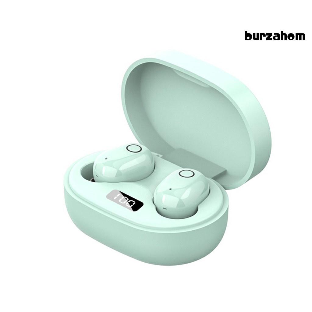 1 Bộ Tai Nghe Không Dây Bluetooth 5.2 Âm Thanh Nổi Màn Hình LED Kỹ Thuật Số Giảm Tiếng Ồn Chất Lượng Cao