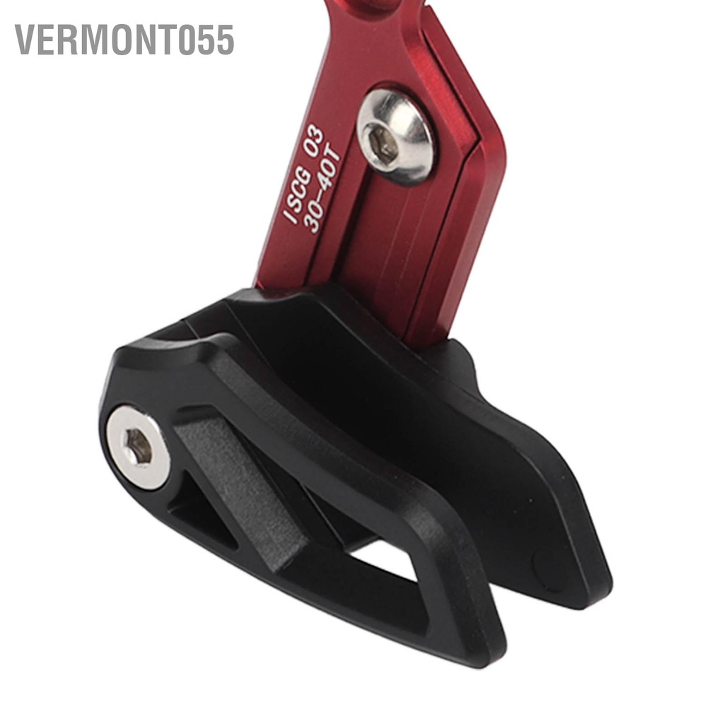 Vermont055 Hướng dẫn xích xe đạp Đĩa đơn chuyên nghiệp Hợp kim nhôm gắn bảo vệ cho phụ kiện