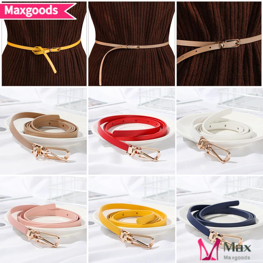 MAXG Thắt Lưng Mỏng Dáng Ôm Thời Trang Cho Nữ