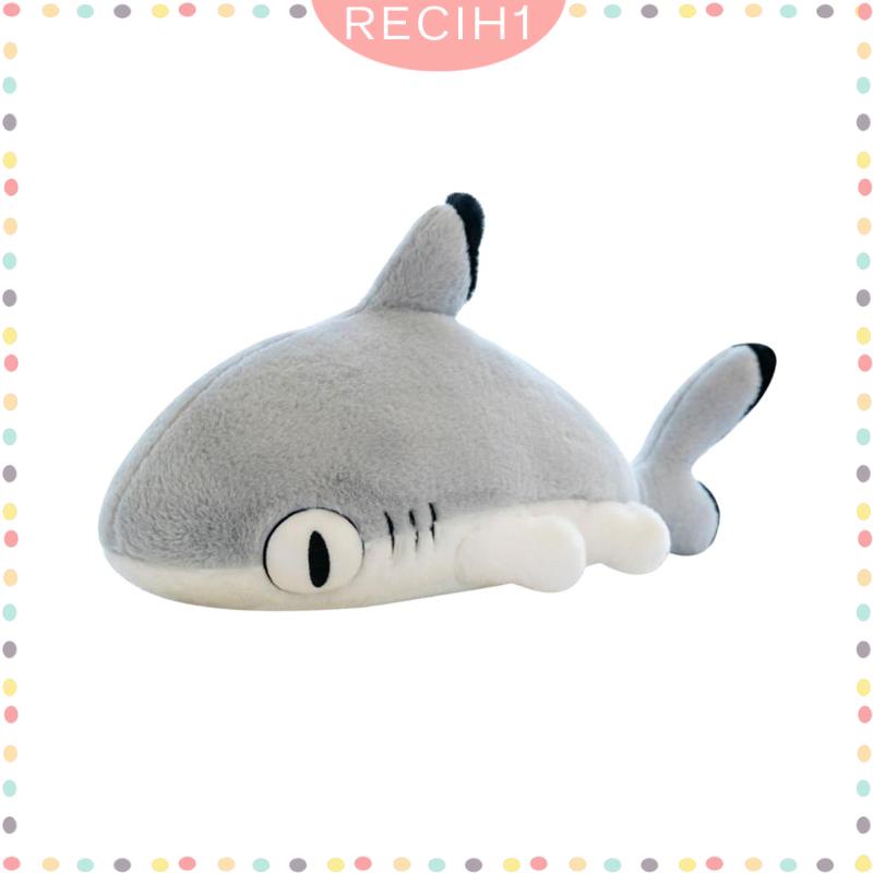 Gối Ôm Hình Cá Mập Nhồi Bông Dễ Thương Dùng Làm Quà Tặng Cho Bé