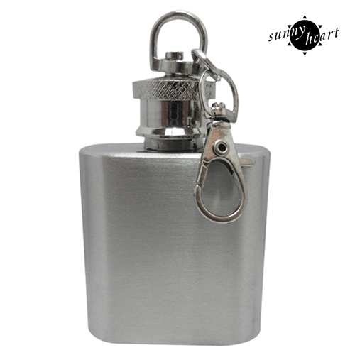 Bình Đựng Rượu Mini 1Oz Bằng Thép Không Gỉ Có Nắp Vặn Tiện Dụng