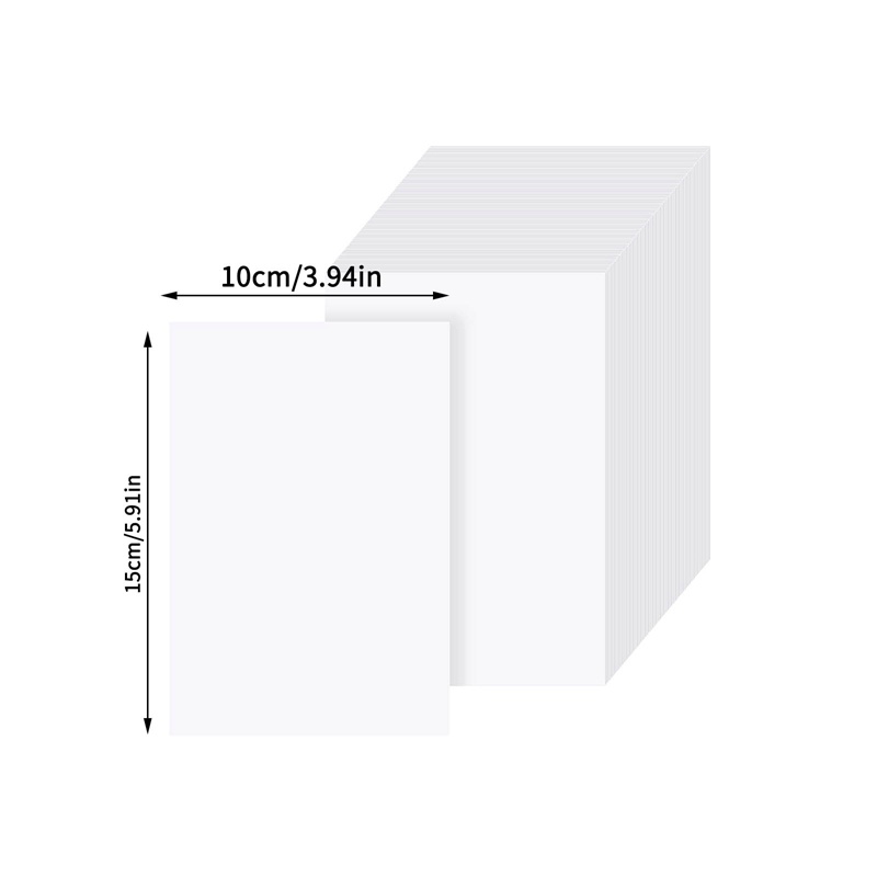 Bộ 50 Tấm Phim Dán Bảo Vệ Tranh Đính Đá A4A5A6 DIY