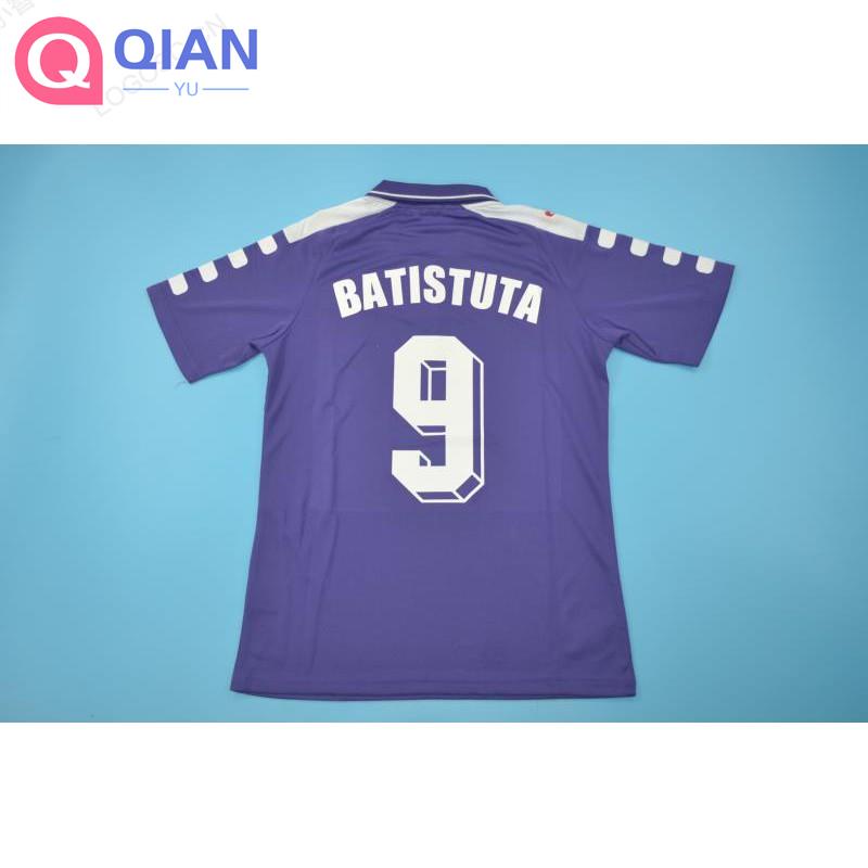 Áo Bóng Đá Đội Tuyển Fiorentina 98-99 Phong Cách Retro