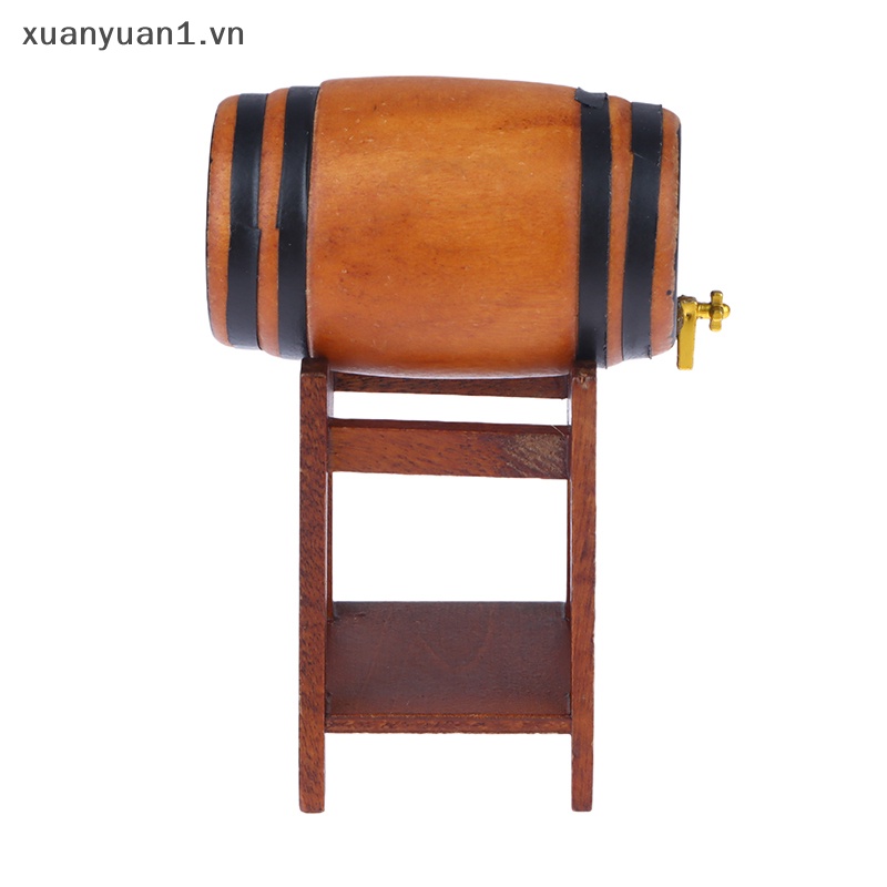 Mô Hình Thùng Bia Rượu Mini Tỉ Lệ 1: 12 Trang Trí Nhà Búp Bê