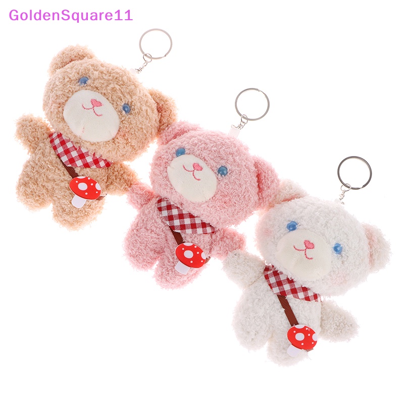 Móc Chìa Khóa Hình Gấu Bông Mềm Mại Dễ Thương