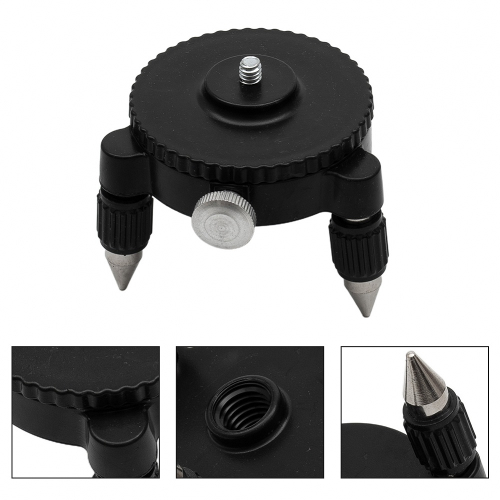 1 Giá Đỡ Máy Ảnh Xoay 360 Độ Bằng Hợp Kim Nhôm + Nhựa 1 / 4 Inch