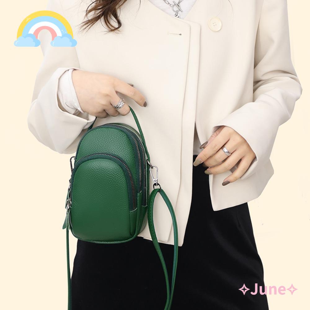 Túi Đeo Chéo Mini Ba Ngăn Thời Trang Sành Điệu Dành Cho Nữ