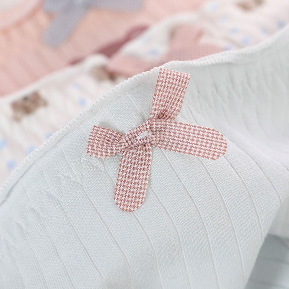 Quần Lót Cotton Mềm Mại Họa Tiết Chữ Đơn Giản Dễ Thương Phong Cách Hàn Quốc