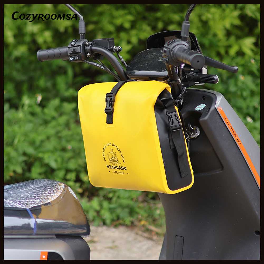 Túi Đựng Vật Dụng Kích Thước Lớn Gắn Khung Trước Xe Đạp